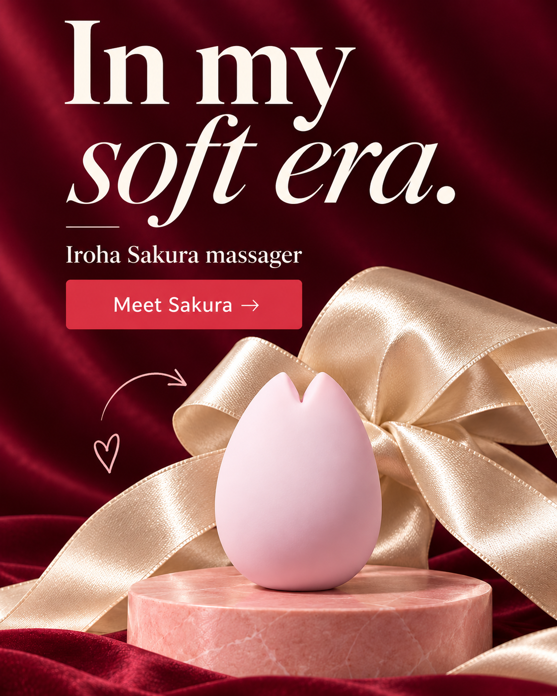 In my soft era. Iroha Sakura massager. Meet Sakura.