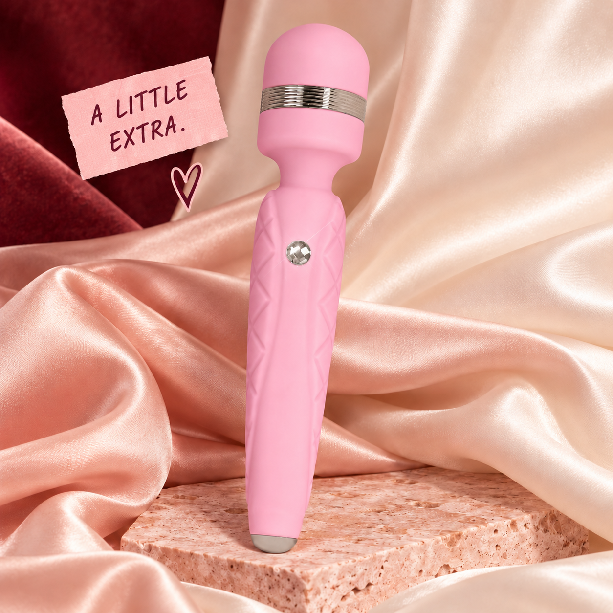 Pillow Talk Cheeky Wand campaign artwork