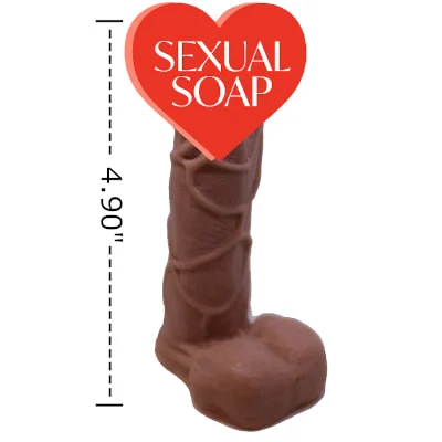 Medium penis soap lavender