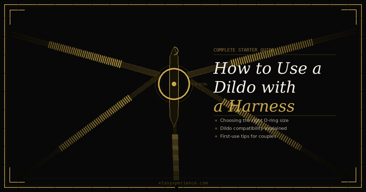 How to Use a Dildo with a Harness — The Complete Starter Guide
