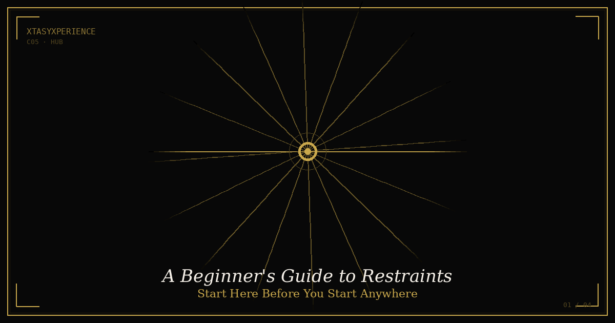 A Beginner's Guide to Restraints: What to Buy, What to Know, and How to Start Safely