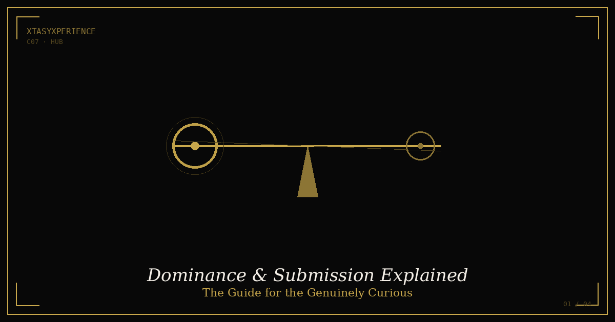 Dominance and Submission Explained: A Thoughtful Introduction to Power Exchange